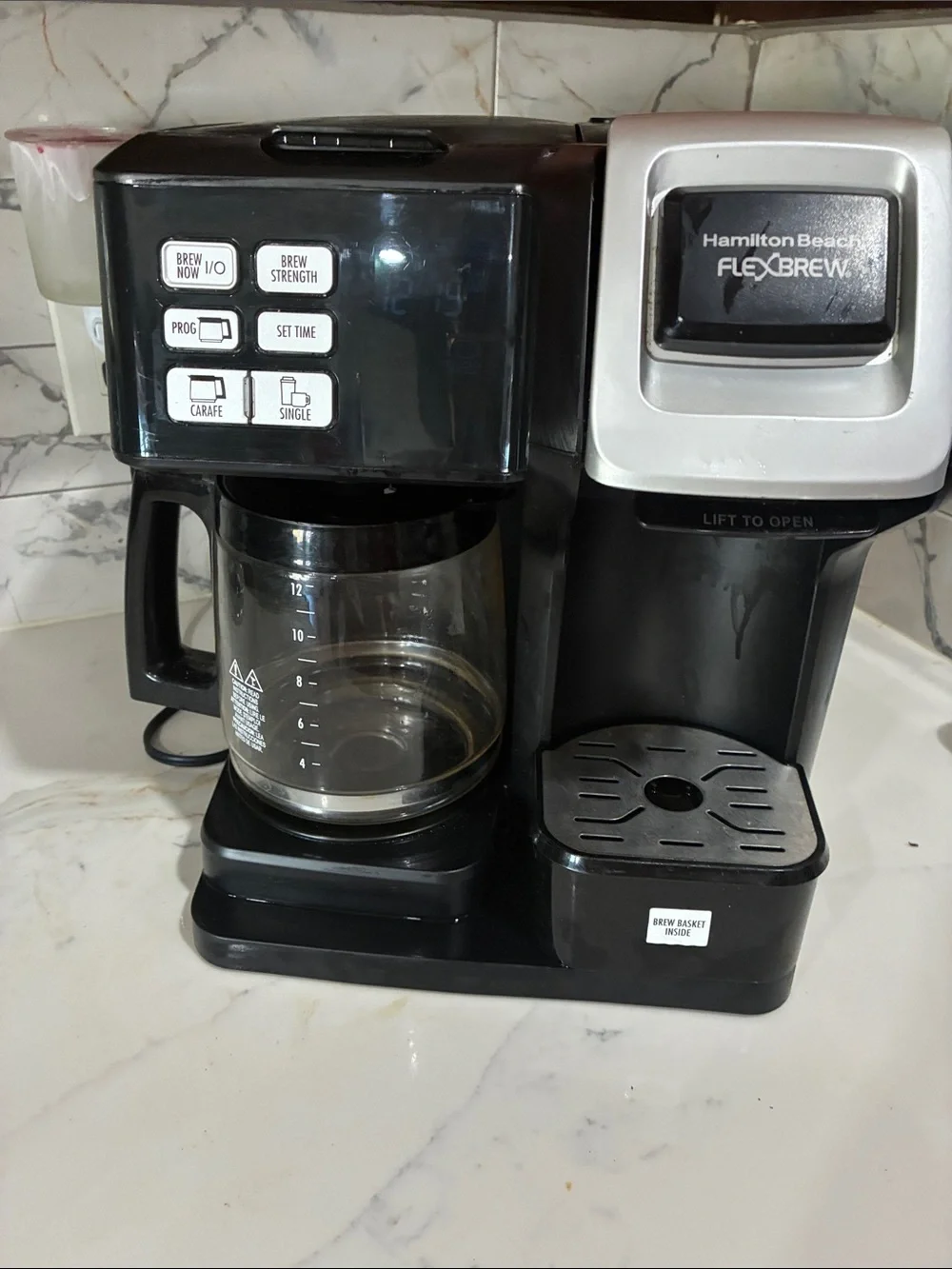 Hamilton Beach Black FlexBrew 2-Way Coffee Maker k-pop and coffee pot maker